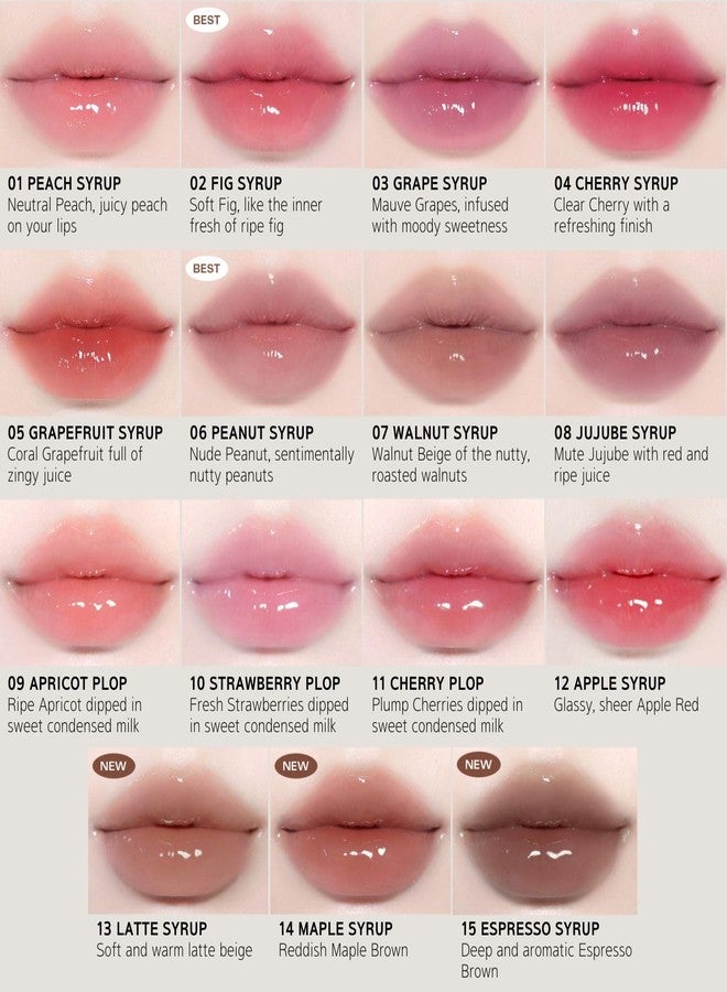 BBI@ BBIA BBIA Over Glaze Lip Gloss - Plumping & Volumizing Glossy Lip Tint with High-Glow Glassy Shine Finish, Naturally Moisturizing, Non-Sticky, Lightweight, Vegan, Korean Makeup (06 PEANUT SYRUP) - Image 2